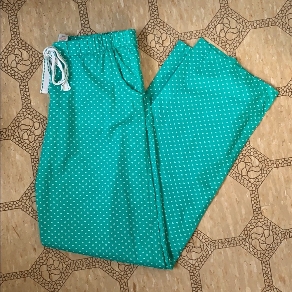 F21 green pajama pants SZ Sm